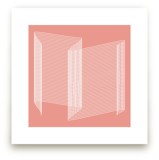 pink and lines by Marco Berrios