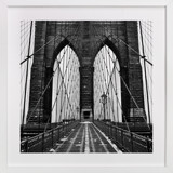 Snowing Bridge Fine Art Prints