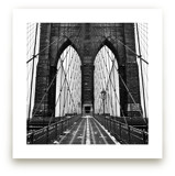 Snowing Bridge by Jason Derck