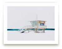 Hermosa Beach Lifeguard... by Viktoria Eperjesi