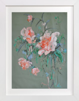 Arrangement in Rose & Teal Fine Art Prints