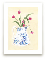 Toile Blooms 2 by Teju Reval