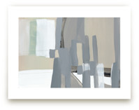 Patchwork abstract by Betsyness Studio