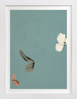 Cool Tone Abstract Botanical II Fine Art Prints