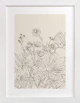 Field of wild flowers I Fine Art Prints