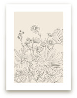 Field of wild flowers I by Catilustre