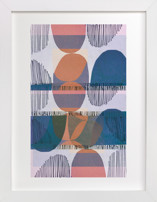 Boho Screenprint III Fine Art Prints