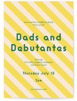 Debutante Party Invitations