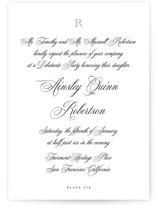 Debutante Party Invitations