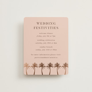 Sunset by the Sea Foil-Pressed Direction Cards