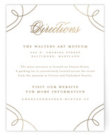 Loop Foil-Pressed Direction Cards
