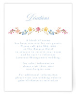 Everlasting Romance Foil-Pressed Direction Cards