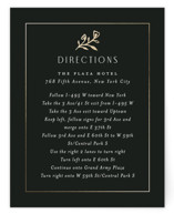 Majesty Foil-Pressed Direction Cards