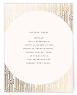 Circlet Foil-Pressed Direction Cards