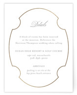 Foil-Pressed Direction Cards