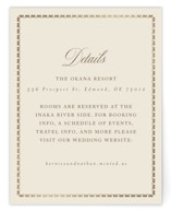 Ahlum Foil-Pressed Direction Cards