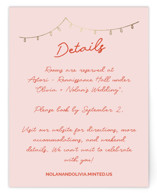 Party On! Foil-Pressed Direction Cards