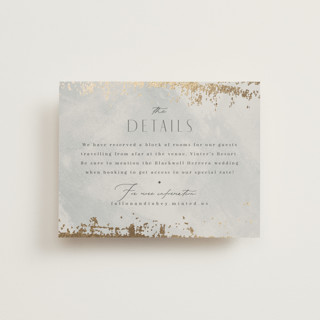 Slab Foil-Pressed Direction Cards