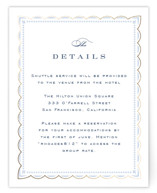 Aurelia Foil-Pressed Direction Cards