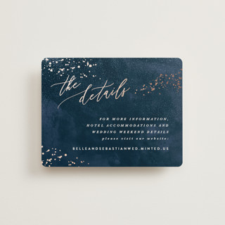 Cosmos Foil-Pressed Direction Cards