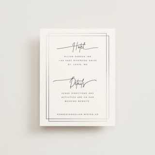 United Foil-Pressed Direction Cards