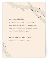 Stefana Foil-Pressed Direction Cards