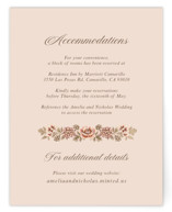 Blooming path Foil-Pressed Direction Cards