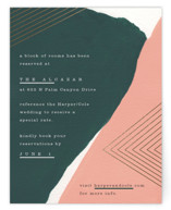 Artful Oneness Foil-Pressed Direction Cards