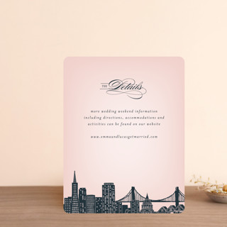 Big City - San Francisco Foil-Pressed Direction Cards