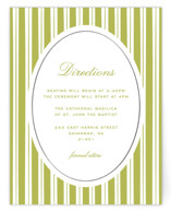 Calia  Foil-Pressed Direction Cards