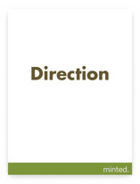 Direction Signs