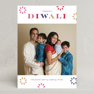 Bright Bursts Diwali Cards