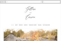 Villa Wedding Website