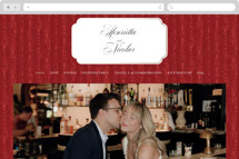 Moiré Wedding Website