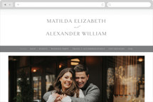 Heirloom Needlework Wedding Website