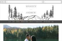 Mountain Pines Wedding Website