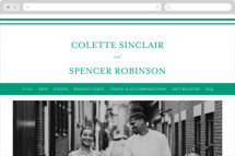 Hartford Wedding Website