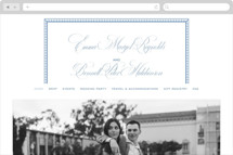 Maison Wedding Website