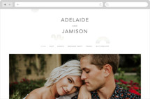 Connected Wedding Website