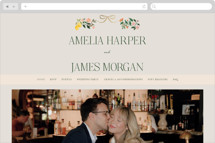 Garden Feast Wedding Website