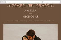 Blooming path Wedding Website