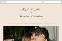 lussekatter Wedding Website