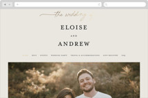 silk Wedding Website