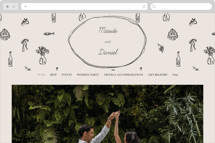 Sketchbook Love Wedding Website