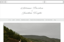 Together Always Wedding Website