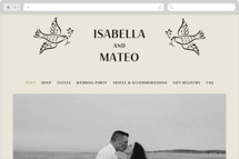 Milagro Wedding Website