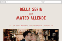 Coyota Wedding Website