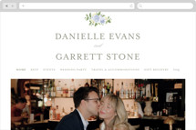 Ocean Point Wedding Website
