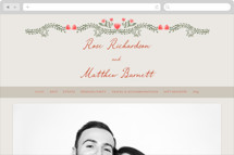 Chantilly Wedding Website