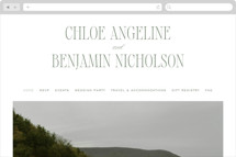 Woods Wedding Website